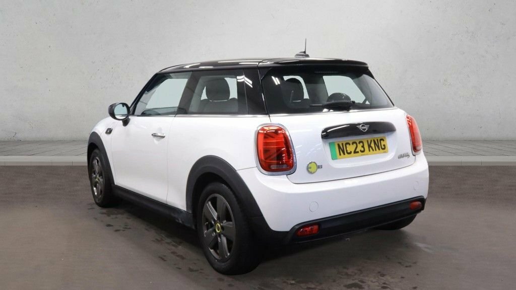 Mini Electric Hatchback White #3