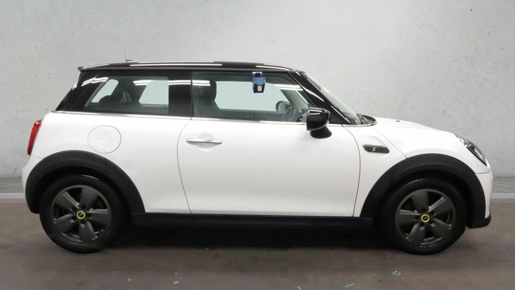Mini Electric Hatchback White #5