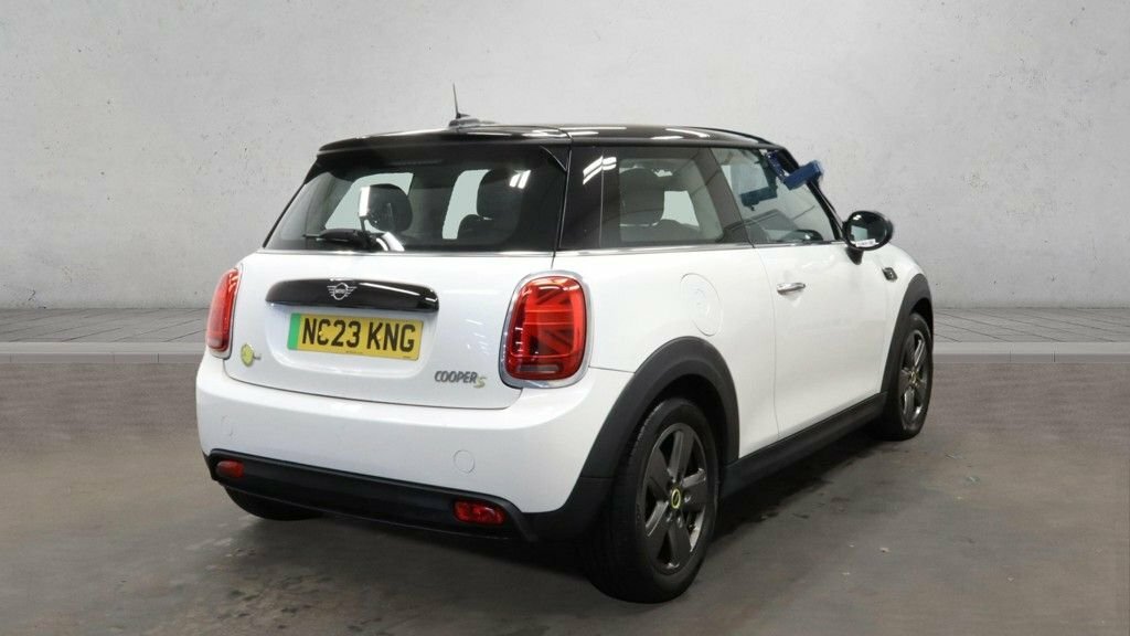 Mini Electric Hatchback White #2