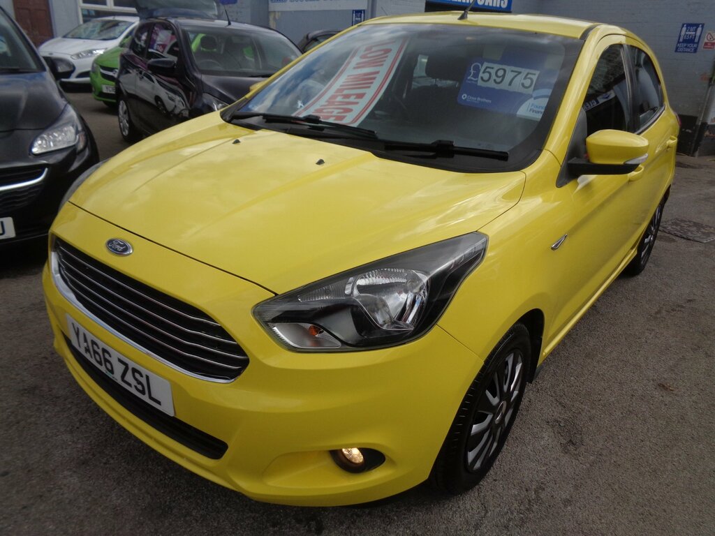 Ford KA+ 1.2 Ti-vct Studio Hatchback Euro Yellow #2
