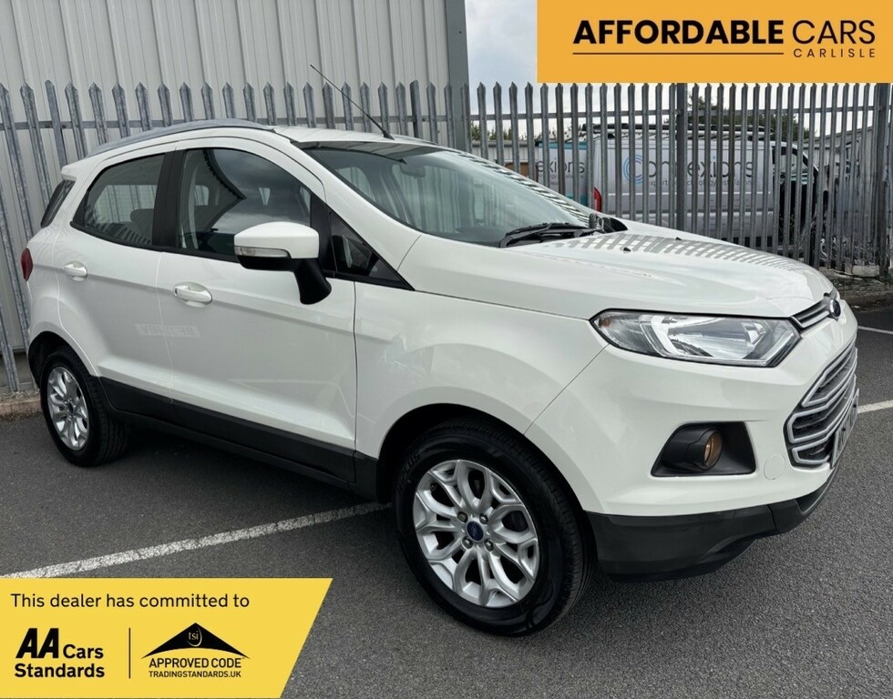 Ford Ecosport Zetec 1.0 T White