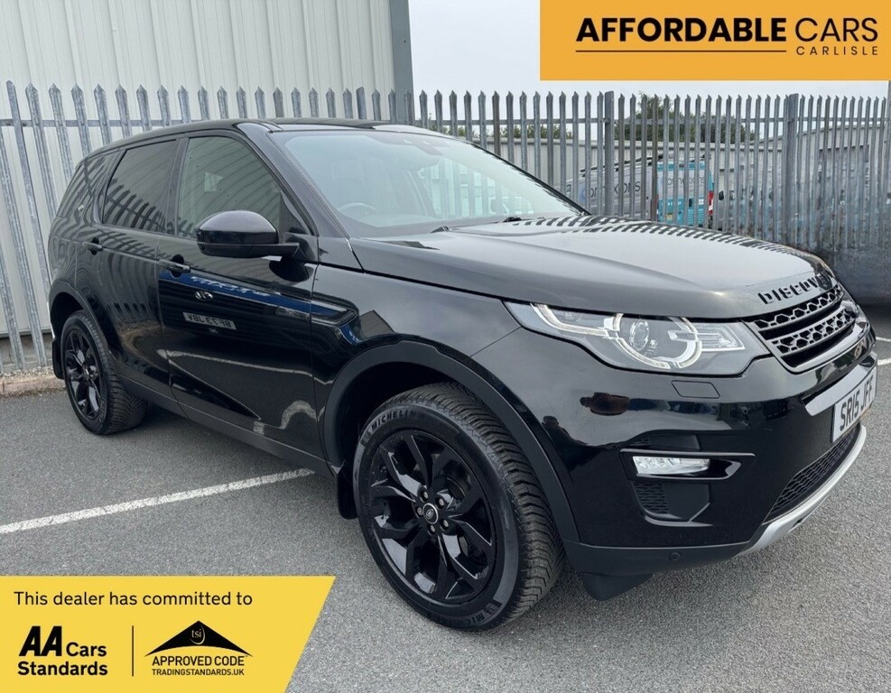 Land Rover Discovery Sport 2.2 Sd4 Hse 7 Seater Black