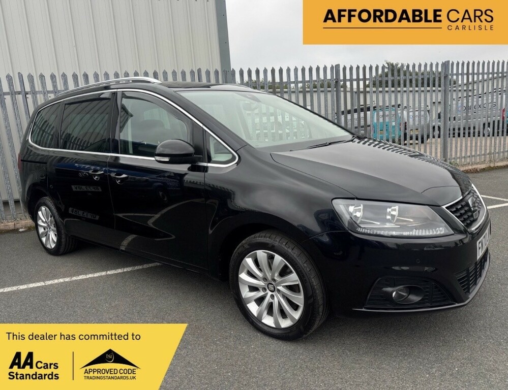 Seat Alhambra 2.0 Tdi Se 7 Seater Black