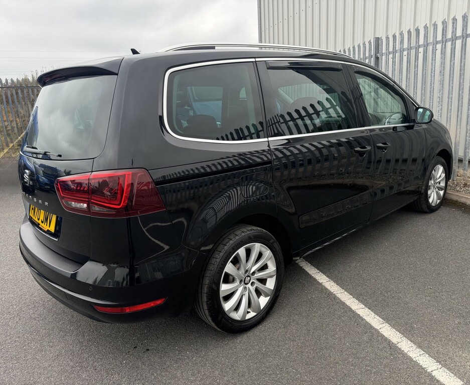 Seat Alhambra 2.0 Tdi Se 7 Seater Black #4