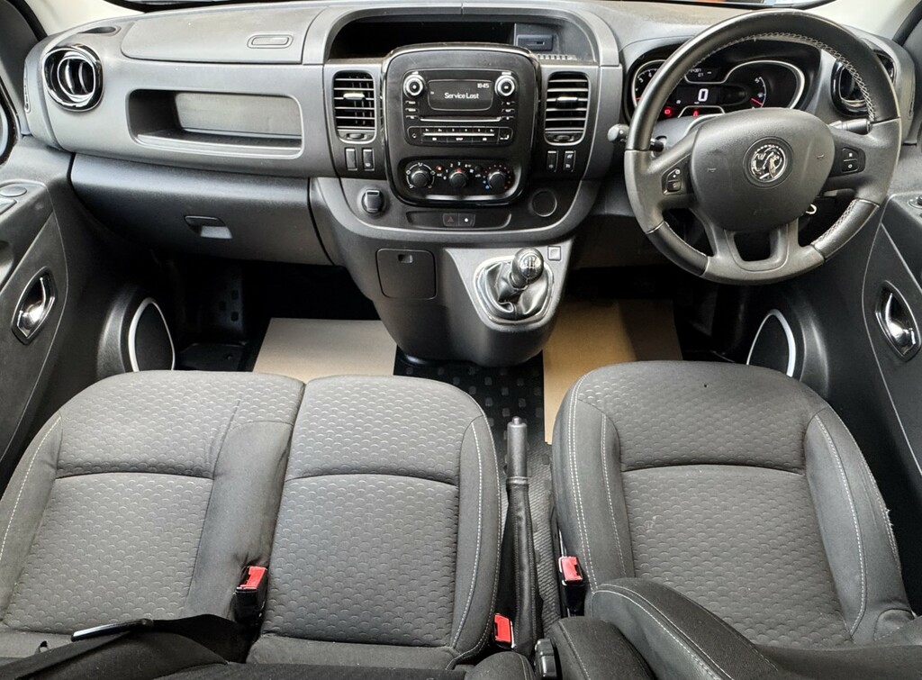 Vauxhall Vivaro Panel Van White #13