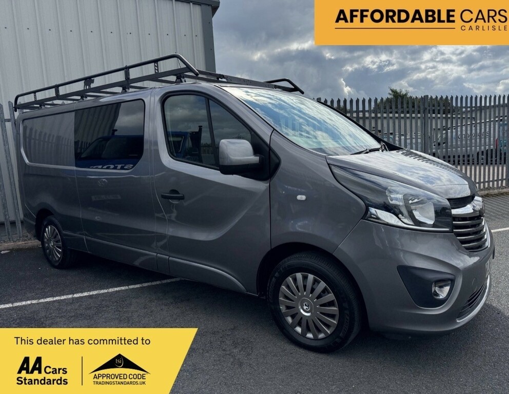 Vauxhall Vivaro Sportive 1.6 Cdti 2900 L2 H1 No Vat Grey