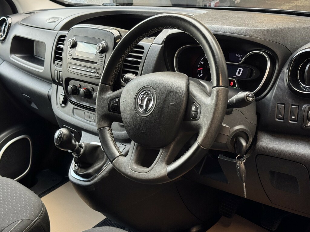 Vauxhall Vivaro Panel Van White #14