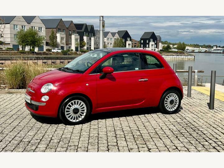 Fiat 500 Hatchback RE60KNN Red #4