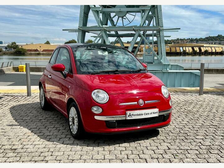 Fiat 500 Hatchback RE60KNN Red