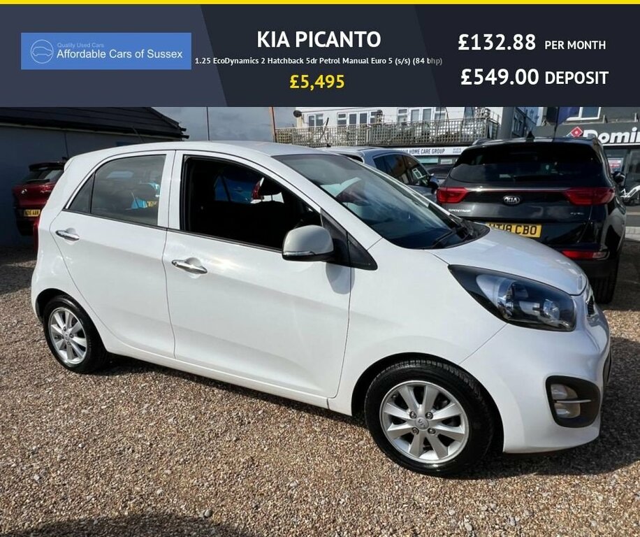 Kia Picanto 1L 2 White #3
