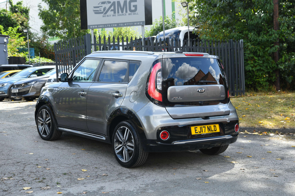 Kia Soul Hatchback Silver #8