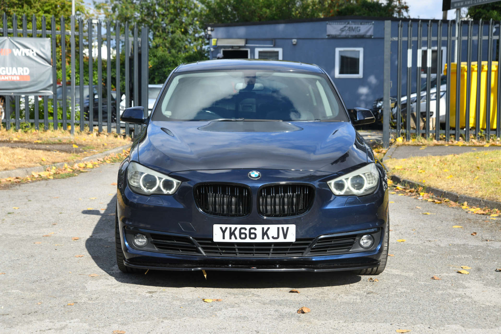 BMW 5 Series 535D Luxury YK66KJV Blue #2