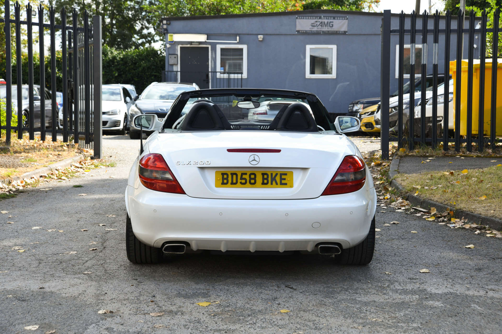 Mercedes-Benz SLK 1.8 Slk200k Tiptronic Euro 4 Black #8