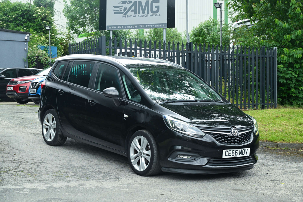 Vauxhall Zafira Tourer Sri T Black