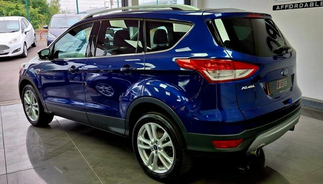 Ford Kuga 2015 2.0 Tdci Titanium X Suv Powershift NV65ZMZ Blue #3