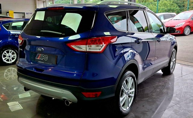 Ford Kuga 2015 2.0 Tdci Titanium X Suv Powershift NV65ZMZ Blue #5
