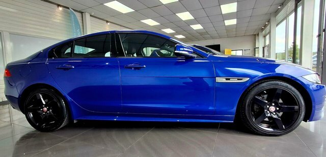 Jaguar XE 2017 2.0D R-sport Saloon Euro 6 S JP03JAC Blue #6