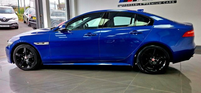Jaguar XE 2017 2.0D R-sport Saloon Euro 6 S JP03JAC Blue #3