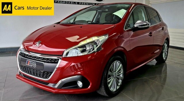 Peugeot 208 2017 1.2 Puretech Allure Hatchback Manu Red
