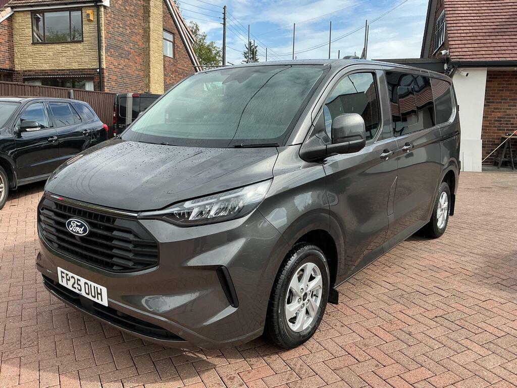 Ford Transit Custom 2.0 320 Ecoblue Limited Crew Van L1 H1 Euro 6 Grey #3