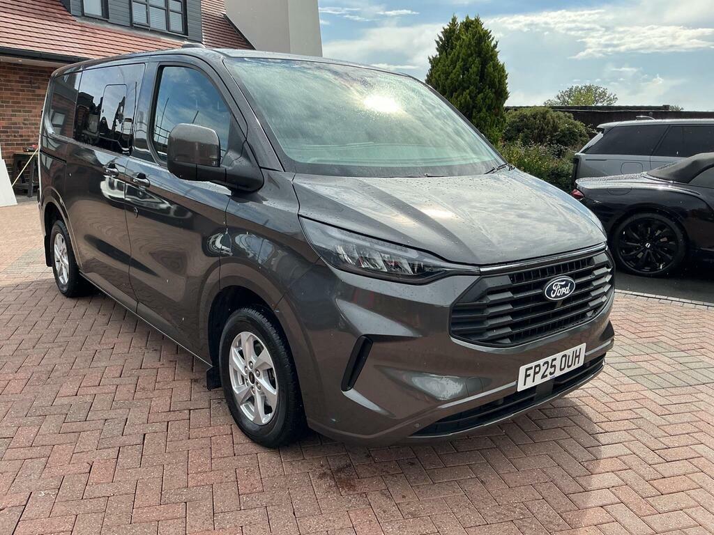 Ford Transit Custom 2.0 320 Ecoblue Limited Crew Van L1 H1 Euro 6 Grey