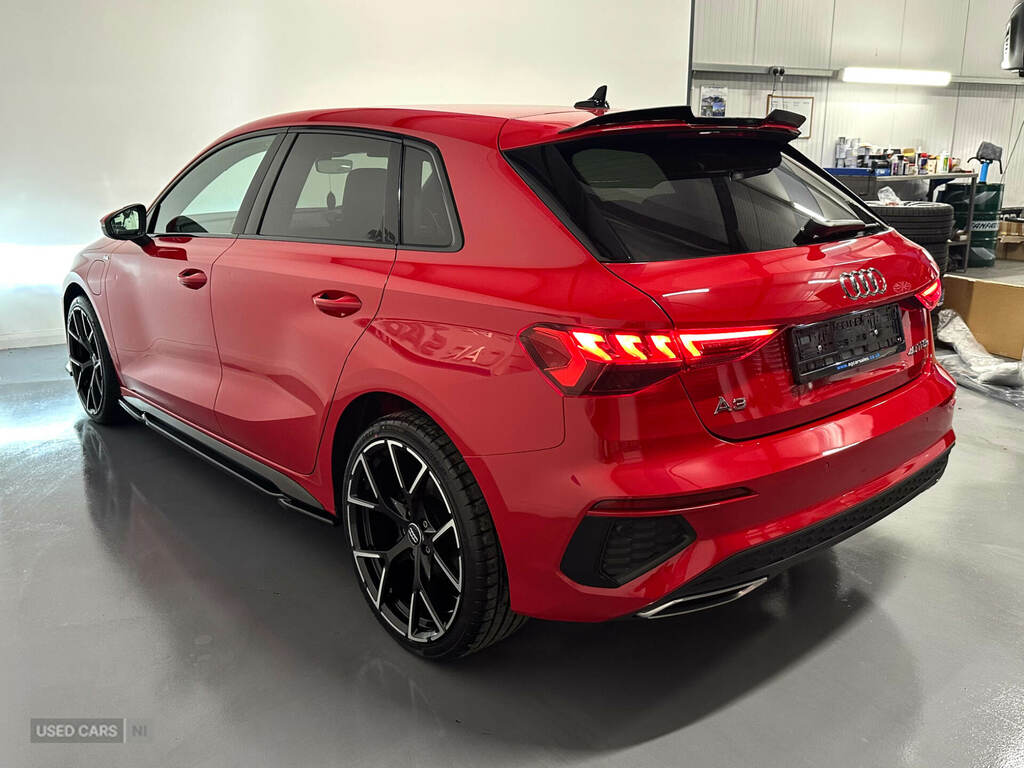 Audi A3 40 Tfsi E S Line S Tronic CU23UJA Red #6