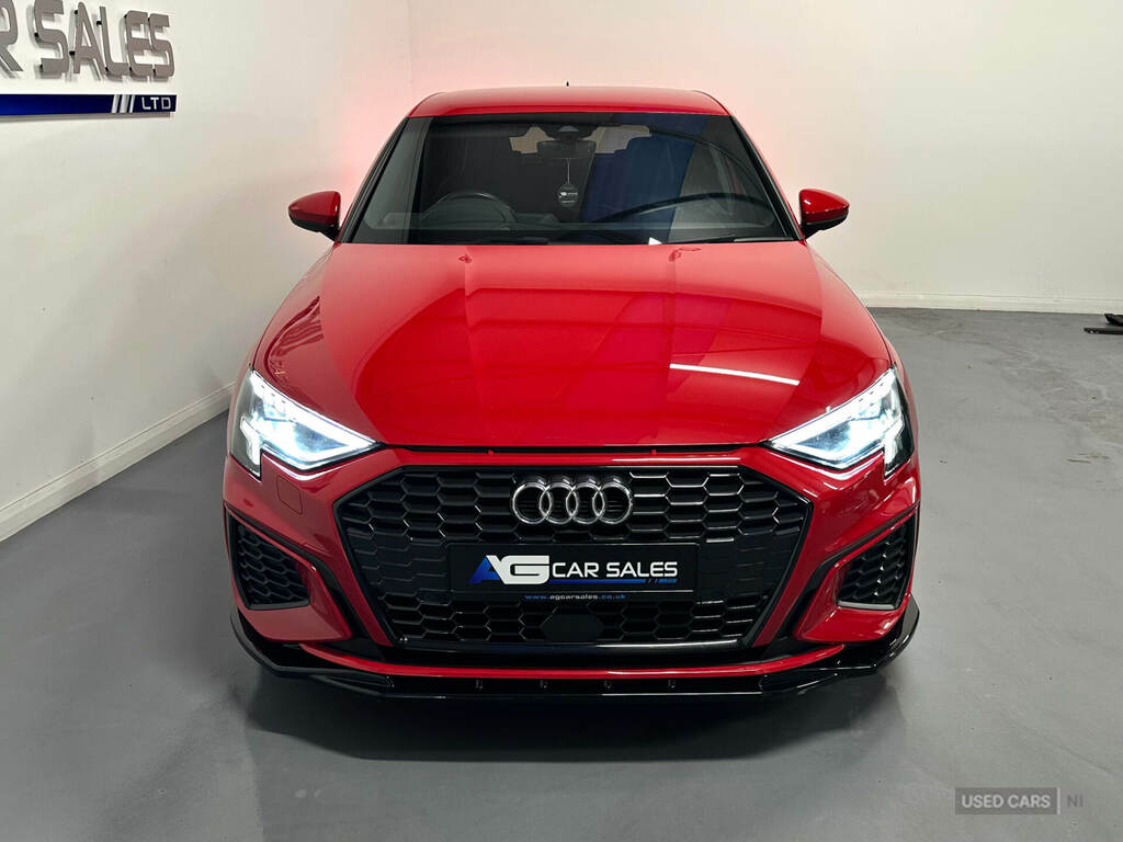 Audi A3 40 Tfsi E S Line S Tronic CU23UJA Red #2