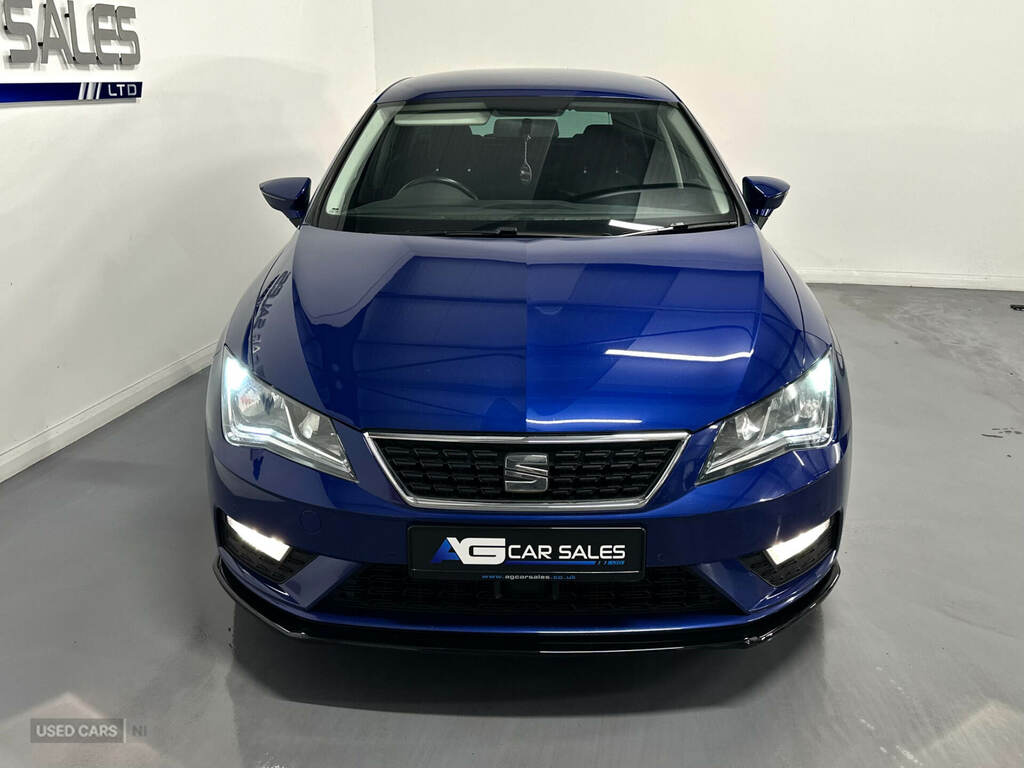 Seat Leon 1.6 Tdi Se Dynamic Ez Dsg FV19SVX Blue #2
