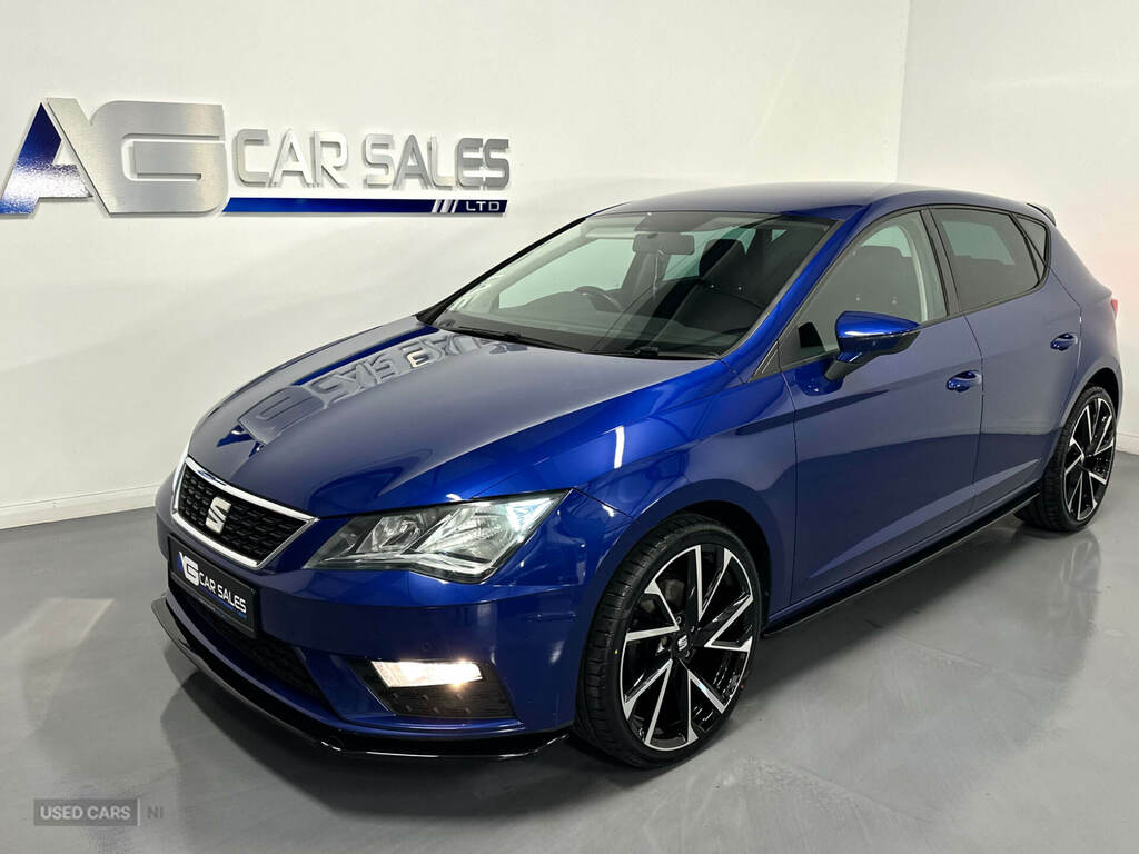 Seat Leon 1.6 Tdi Se Dynamic Ez Dsg FV19SVX Blue #3
