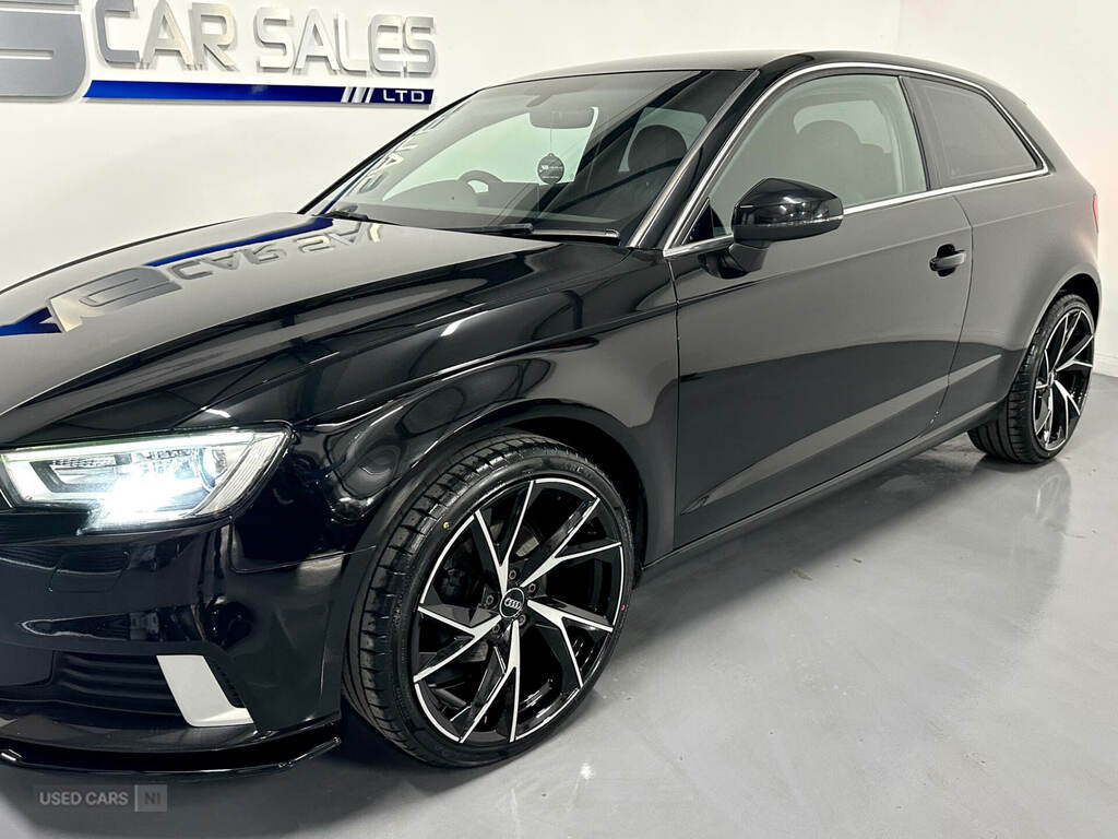 Audi A3 1.6 Tdi Sport GV66DWG Black #5