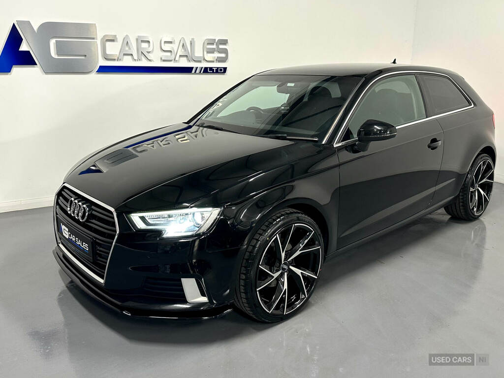 Audi A3 1.6 Tdi Sport GV66DWG Black #3
