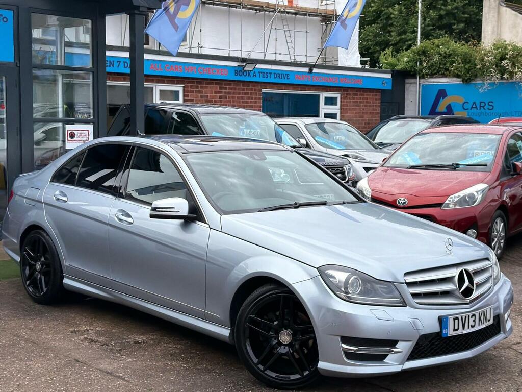 Mercedes-Benz C Class Saloon 2.1 C220 Cdi Blueefficiency Amg Sport Plus Silver