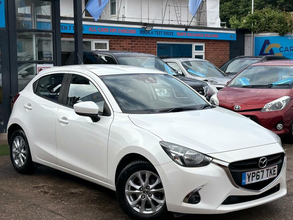 Mazda 2 Hatchback 1.5 Skyactiv-g Se-l Nav Euro 6 Ss YP67TKE White