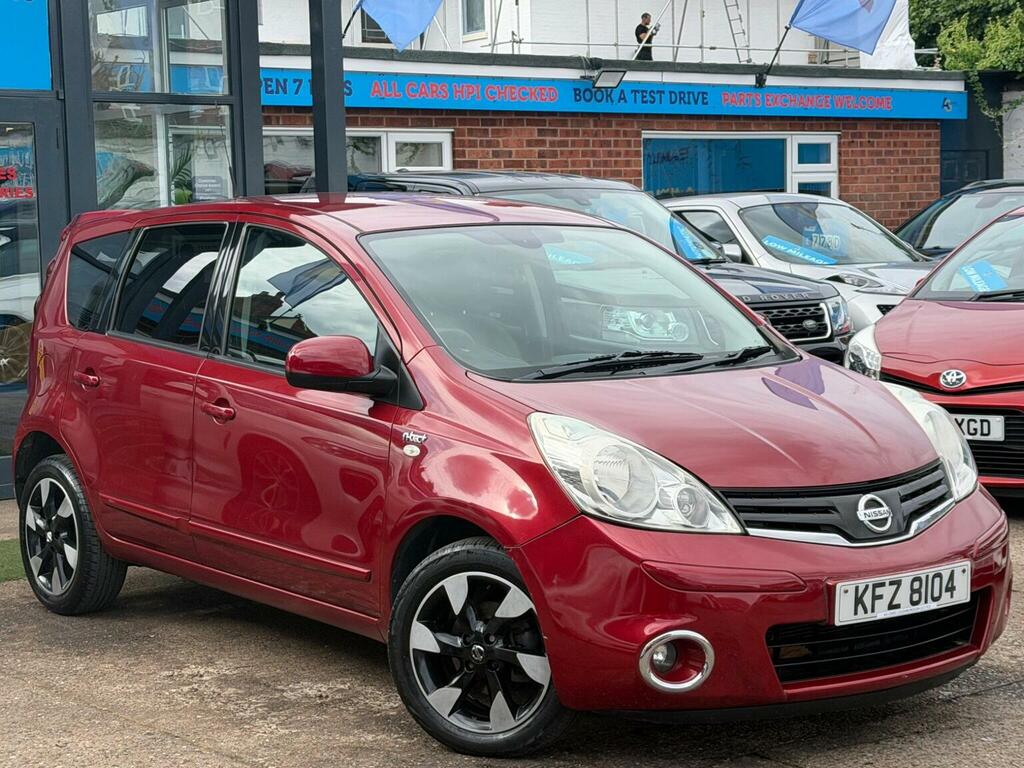 Nissan Note Hatchback 1.6 16V N-tec Euro 5 201212 Red