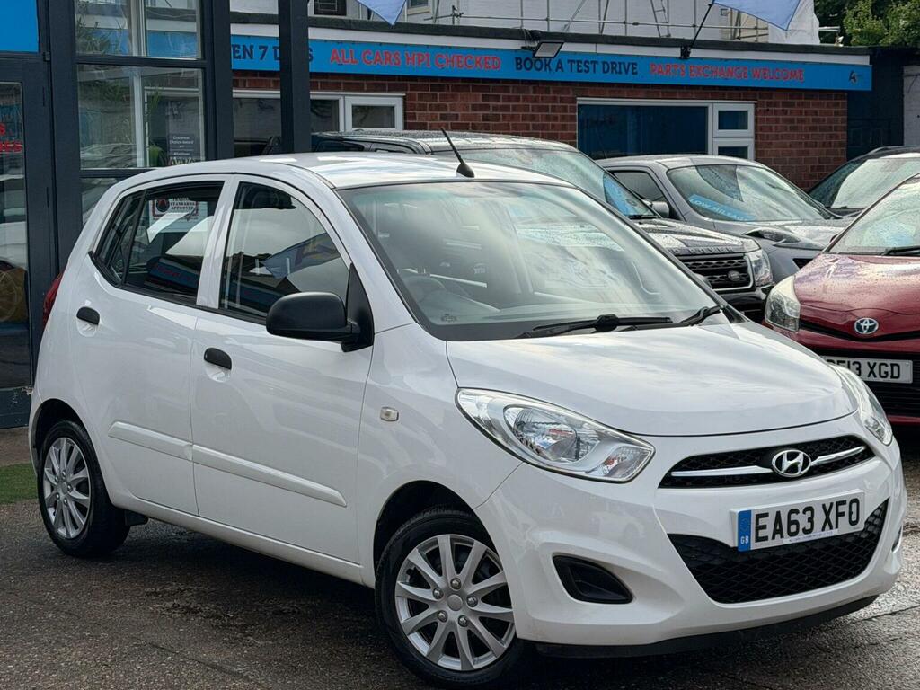 Hyundai I10 Hatchback 1.2 Classic Euro 5 201363 White