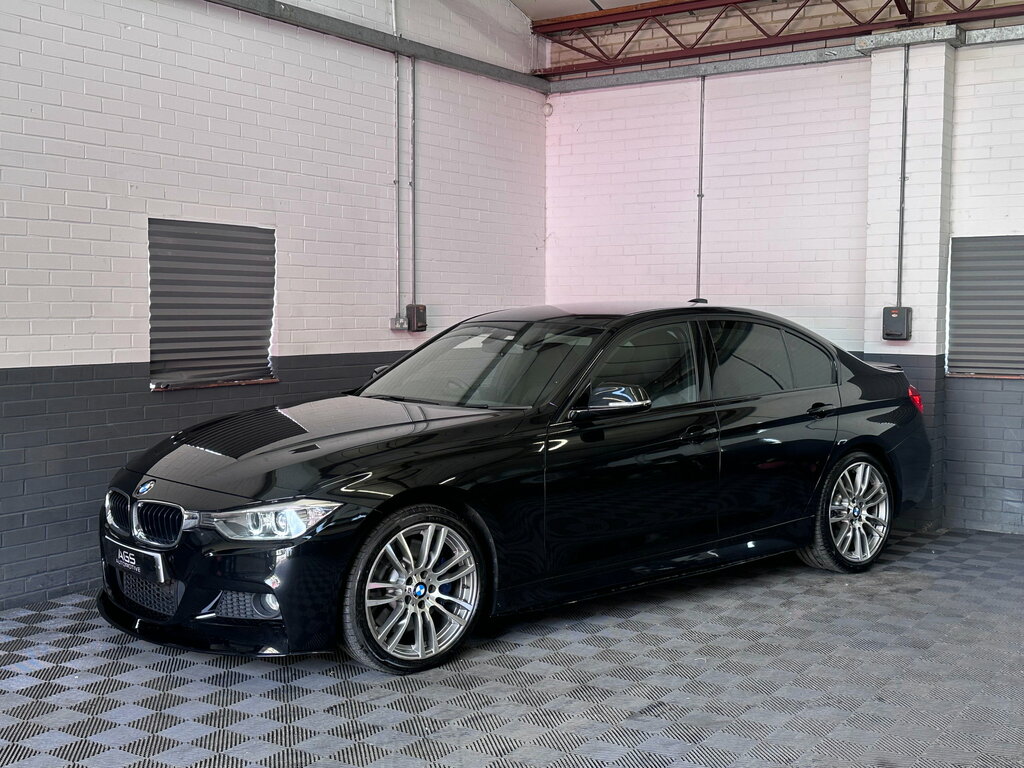 BMW 3 Series 3.0 330D M Sport Saloon Euro 5 S Black #3