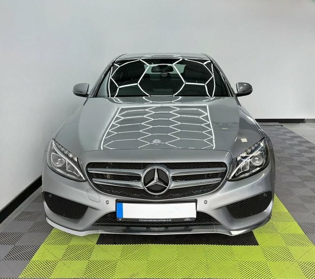 Mercedes-Benz C Class 2.1 C220d Amg Line FM65JRZ Silver #3