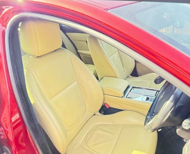Jaguar XF 2.2D Luxury Saloon MW63KVY Red #5