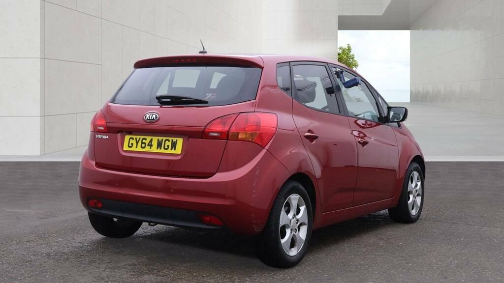 Kia Venga 1.6 3 Sat Nav Red #4