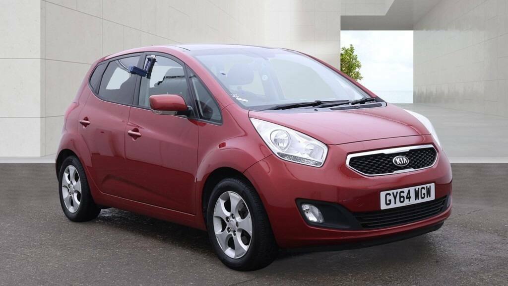Kia Venga 1.6 3 Sat Nav Red