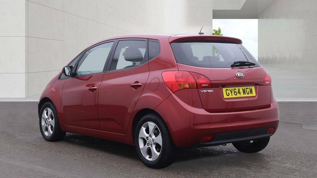 Kia Venga 1.6 3 Sat Nav Red #3