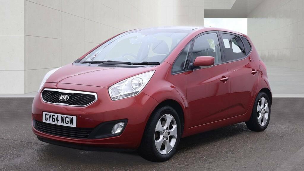 Kia Venga 1.6 3 Sat Nav Red #2
