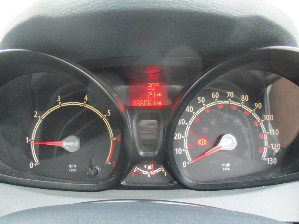 Ford Fiesta Hatchback Red #17