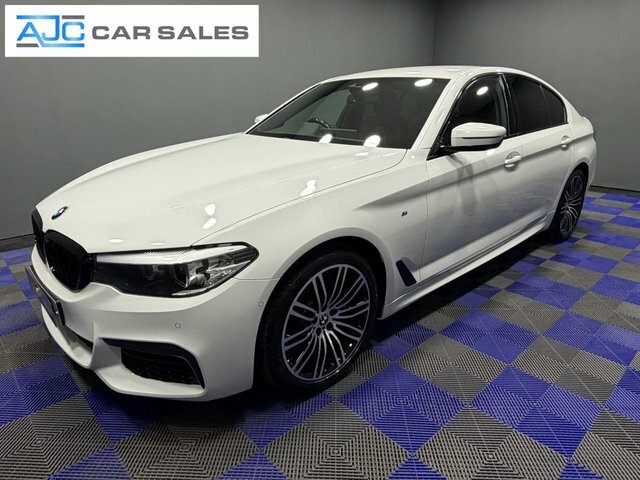 BMW 5 Series 2019 2.0 520D M Sport Saloon Euro White