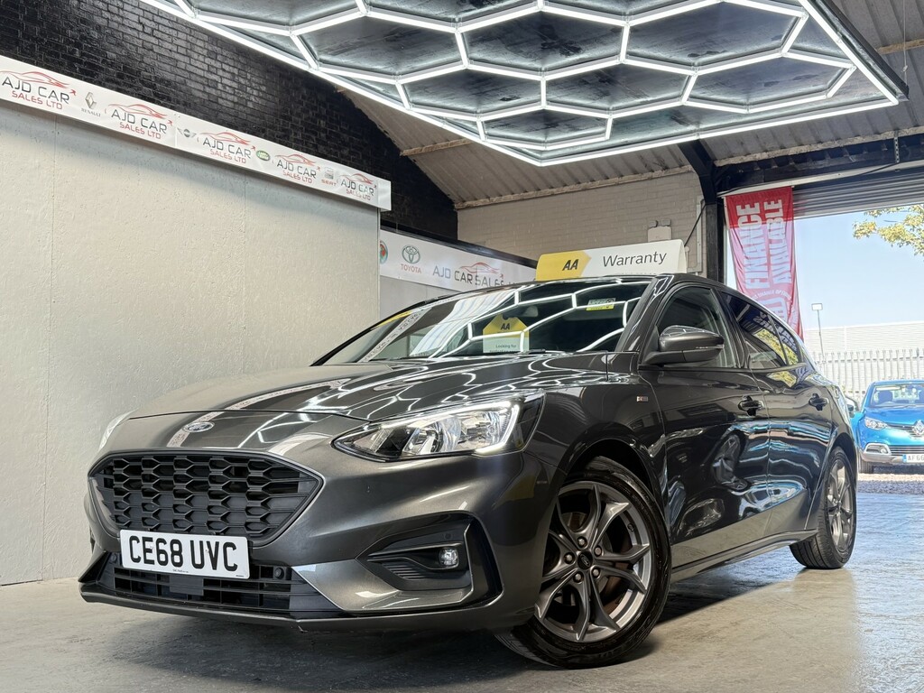 Ford Focus Hatchback 1.0 T Ecoboost St-line Apply For Financ CE68UVC Grey