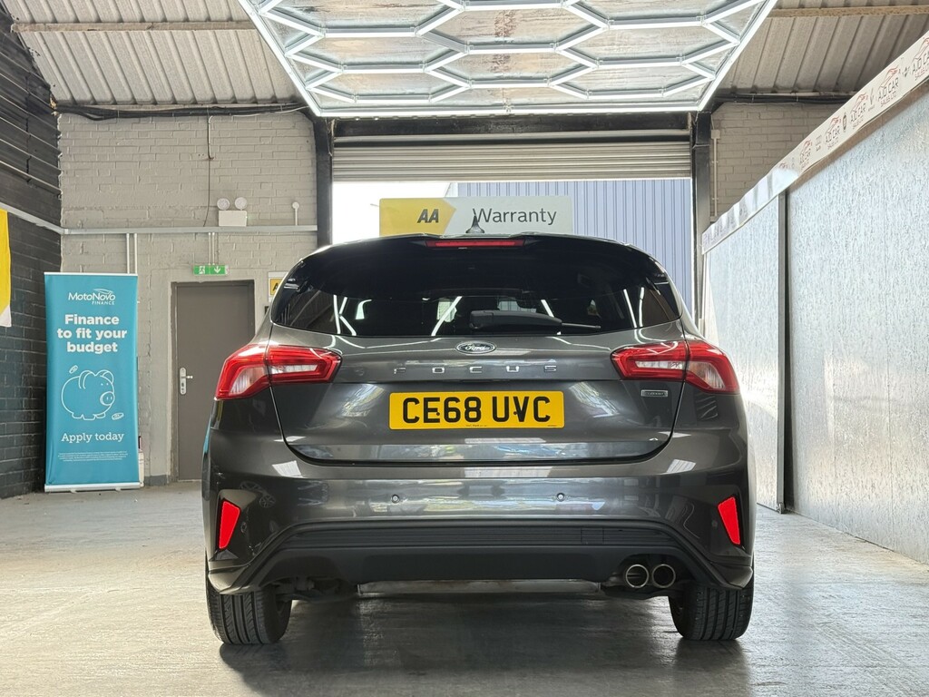 Ford Focus Hatchback 1.0 T Ecoboost St-line Apply For Financ CE68UVC Grey #4