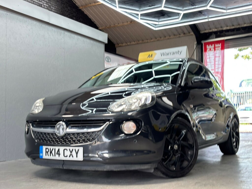 Vauxhall Adam Hatchback 1.2 16V Slam Apply For Finance On Our W Black
