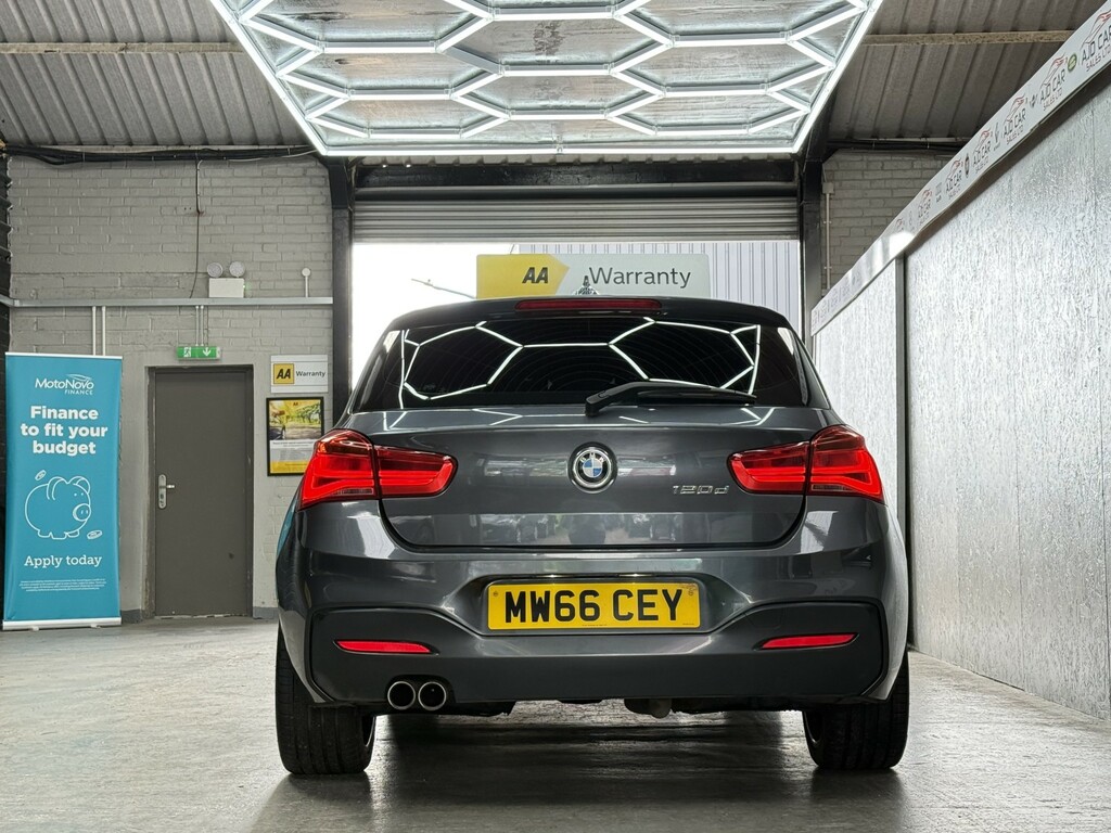 BMW 1 Series 2.0 120D M Sport 5-Door Apply For Finance On Our Grey #4