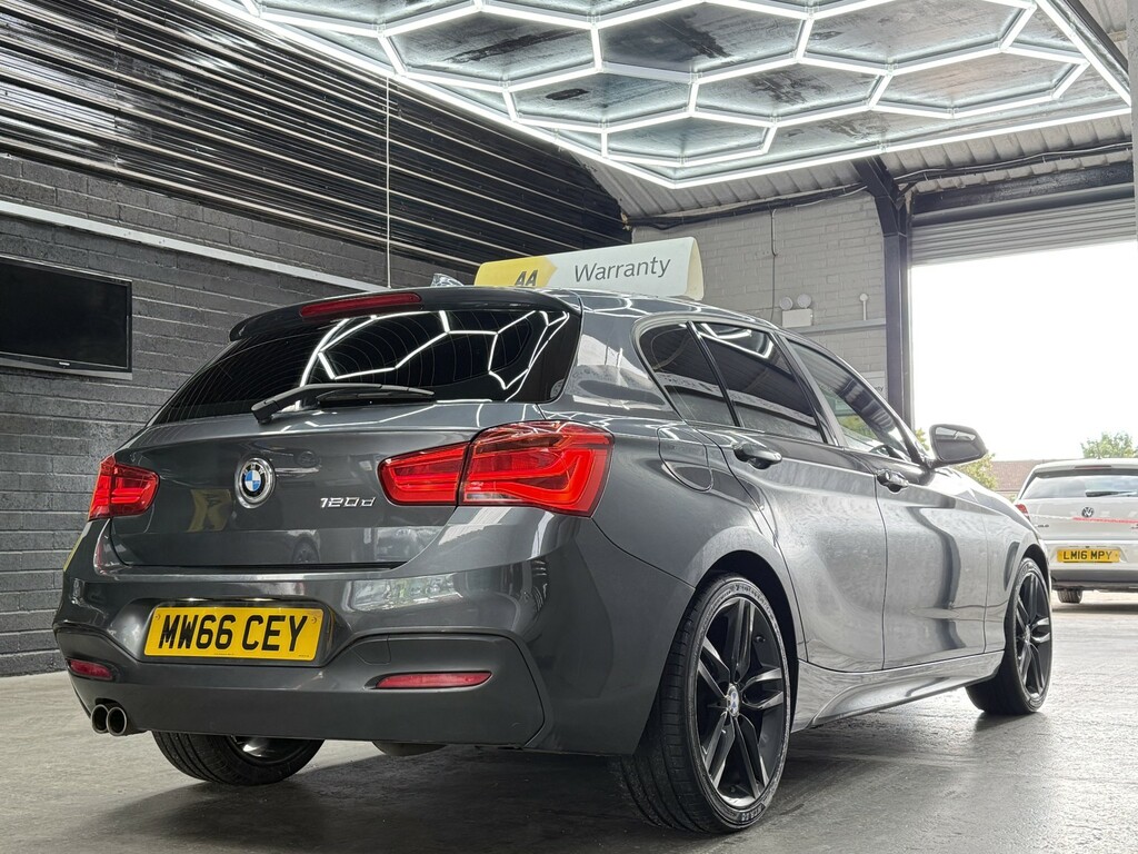 BMW 1 Series 2.0 120D M Sport 5-Door Apply For Finance On Our Grey #5