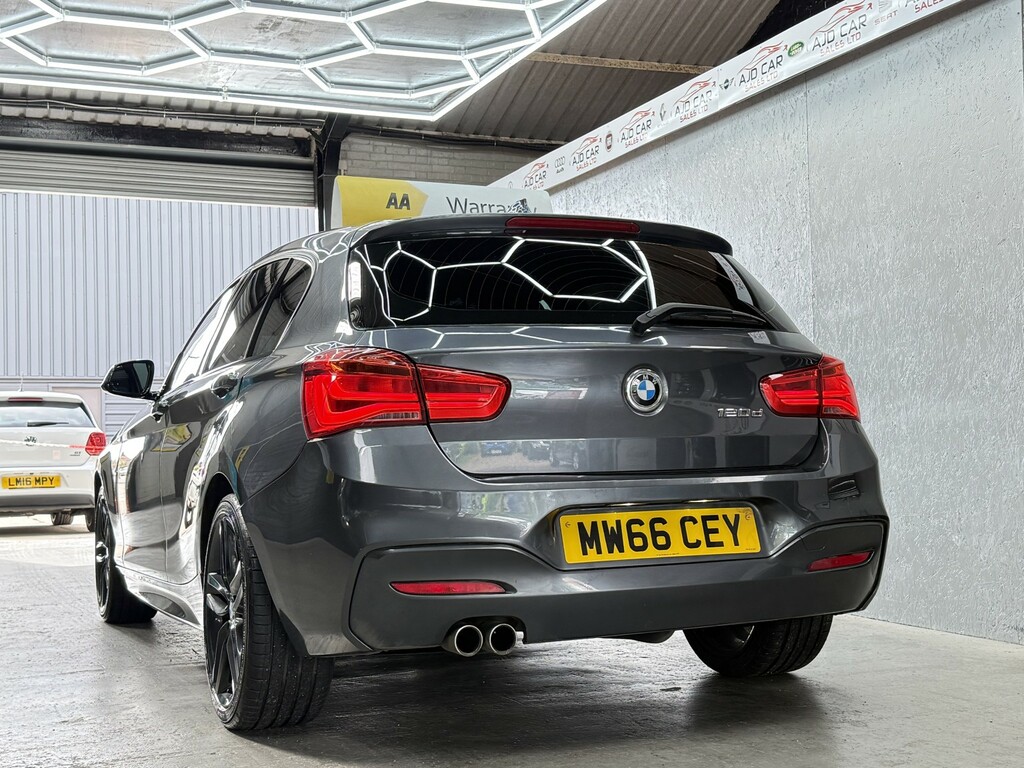 BMW 1 Series 2.0 120D M Sport 5-Door Apply For Finance On Our Grey #3